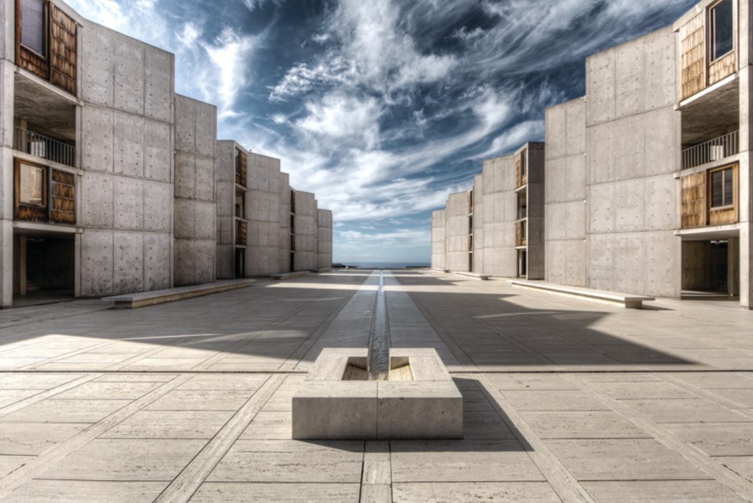 Louis Kahn's Salk Institute, Image: Salk Institute.