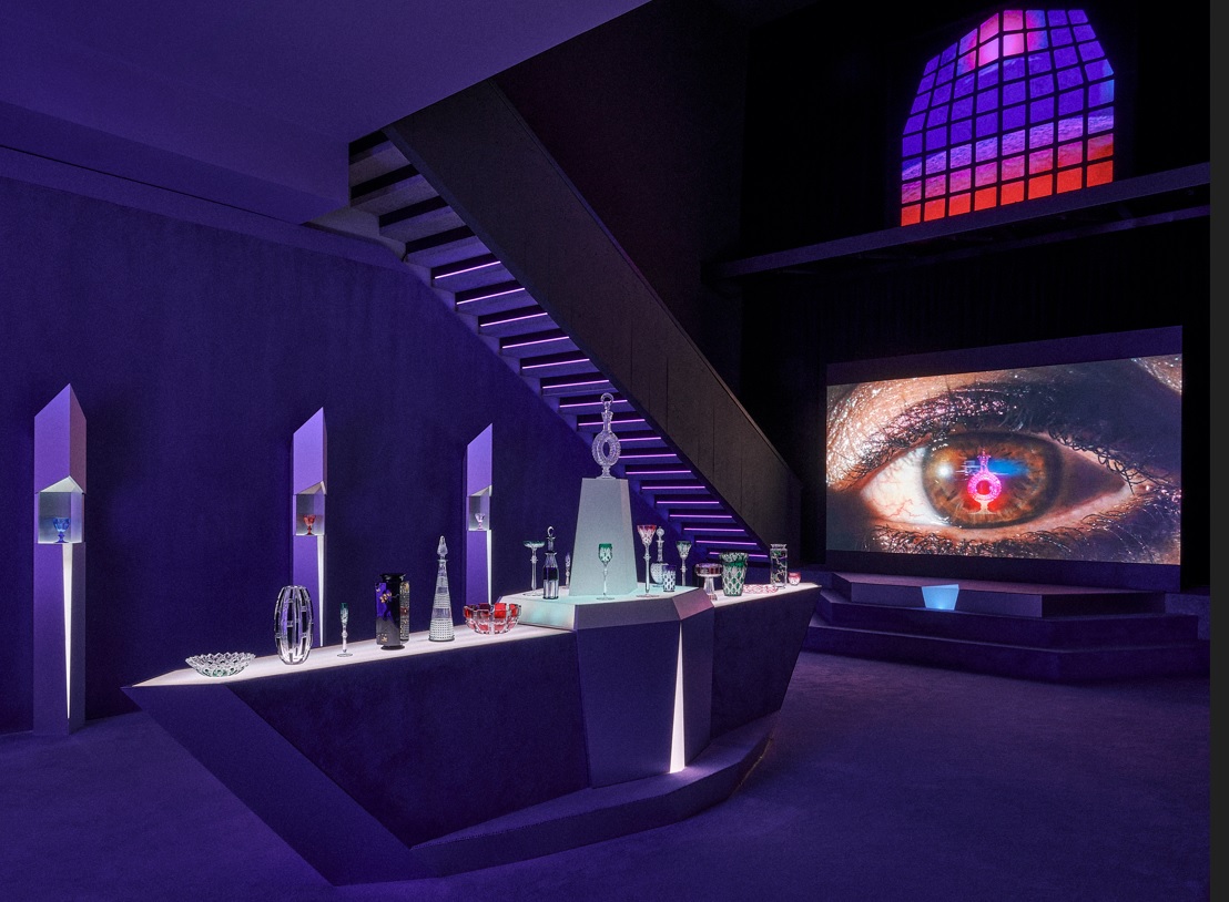 Bacarrat's "Crystal Crypt" event was mesmerising, mystical and engaging. Image: Philippe Garcia.