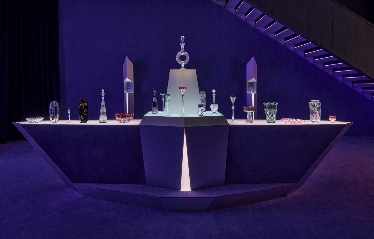The event displayed some of Bacarrat's most iconic creations. Image: Philippe Garcia.