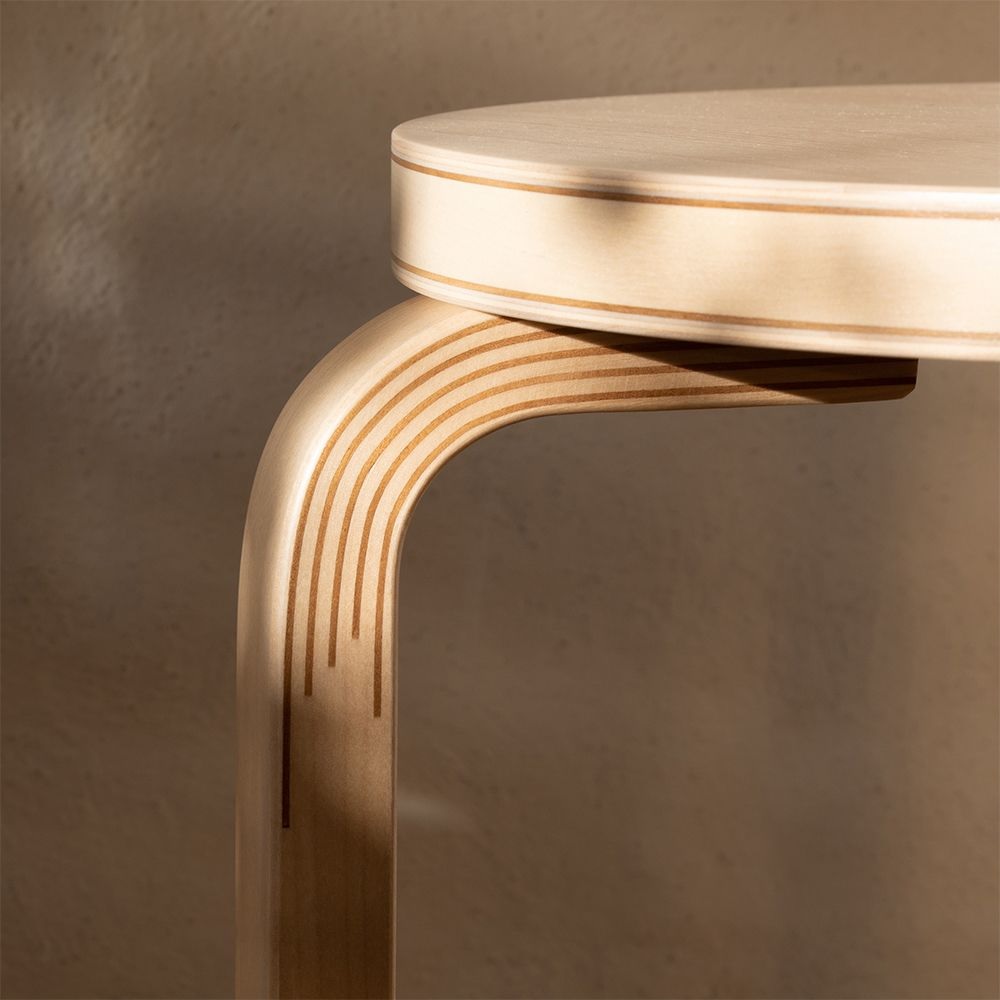 Stool 60 90th anniversary "Kontrasti" model, Image: Artek.com