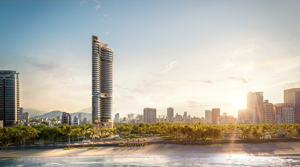 Nobu Danang offers hotel accommodation and residences. Image: Nobudanang.vn