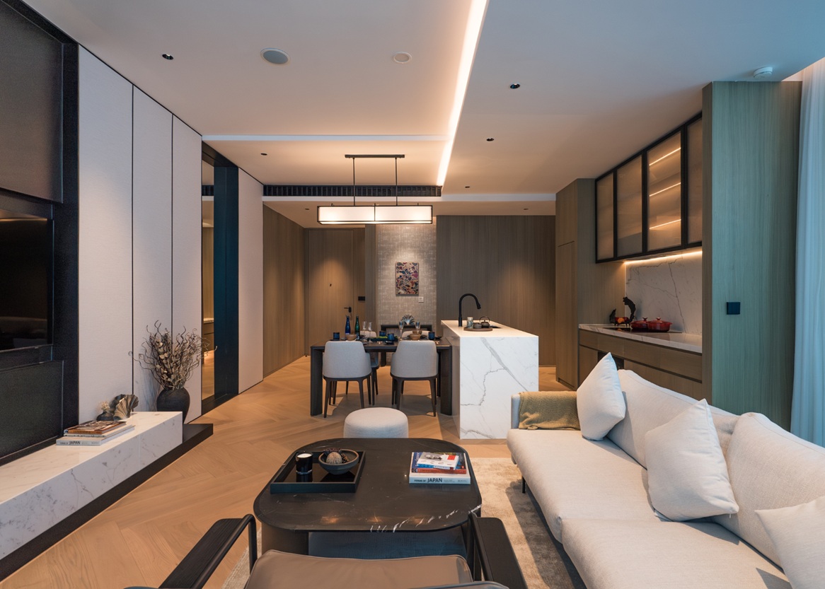 Contemporary interiors of Nobu Danang. Image: Nobudanang.vn.