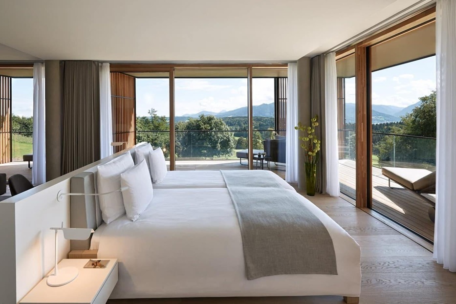 Sleep medicine and biorhythms can be monitored in this sleep retreat in Lanserhof, Austria. Image: Lanserhof.