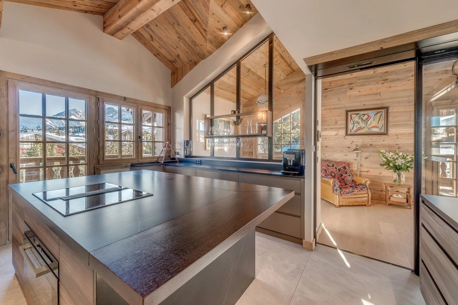 Modern kitchen trappings to satisfy homeowners. Image: Savills.
