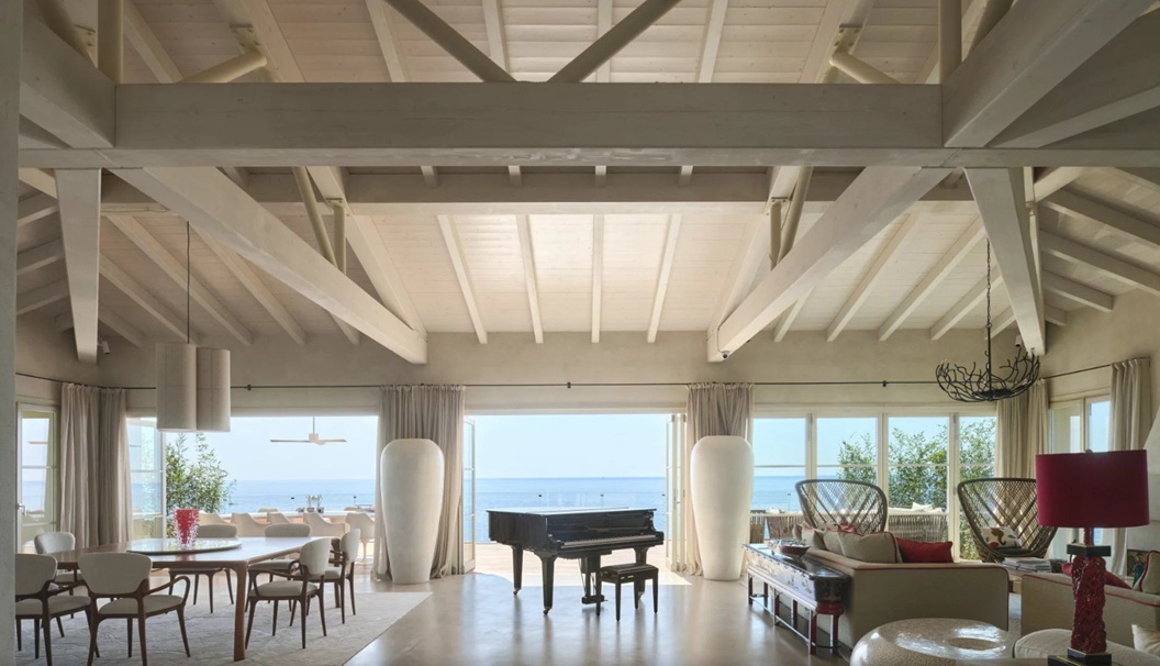 A Belle Époque villa perched on a hill with Mediterranean views is highly prized by investors. Image: Savills.