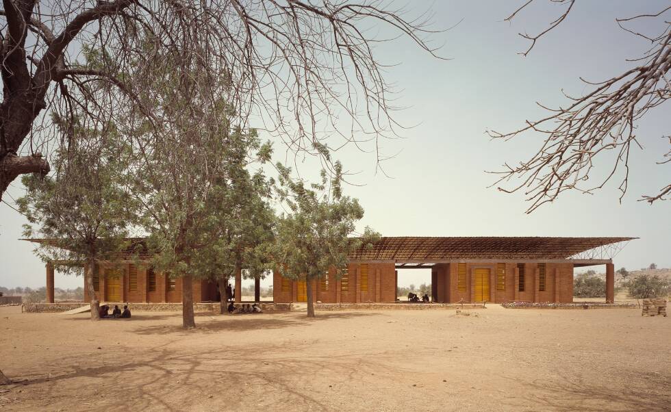 Gando Primary School, Burkina Faso, Africa. Image: Simeon Duchoud.