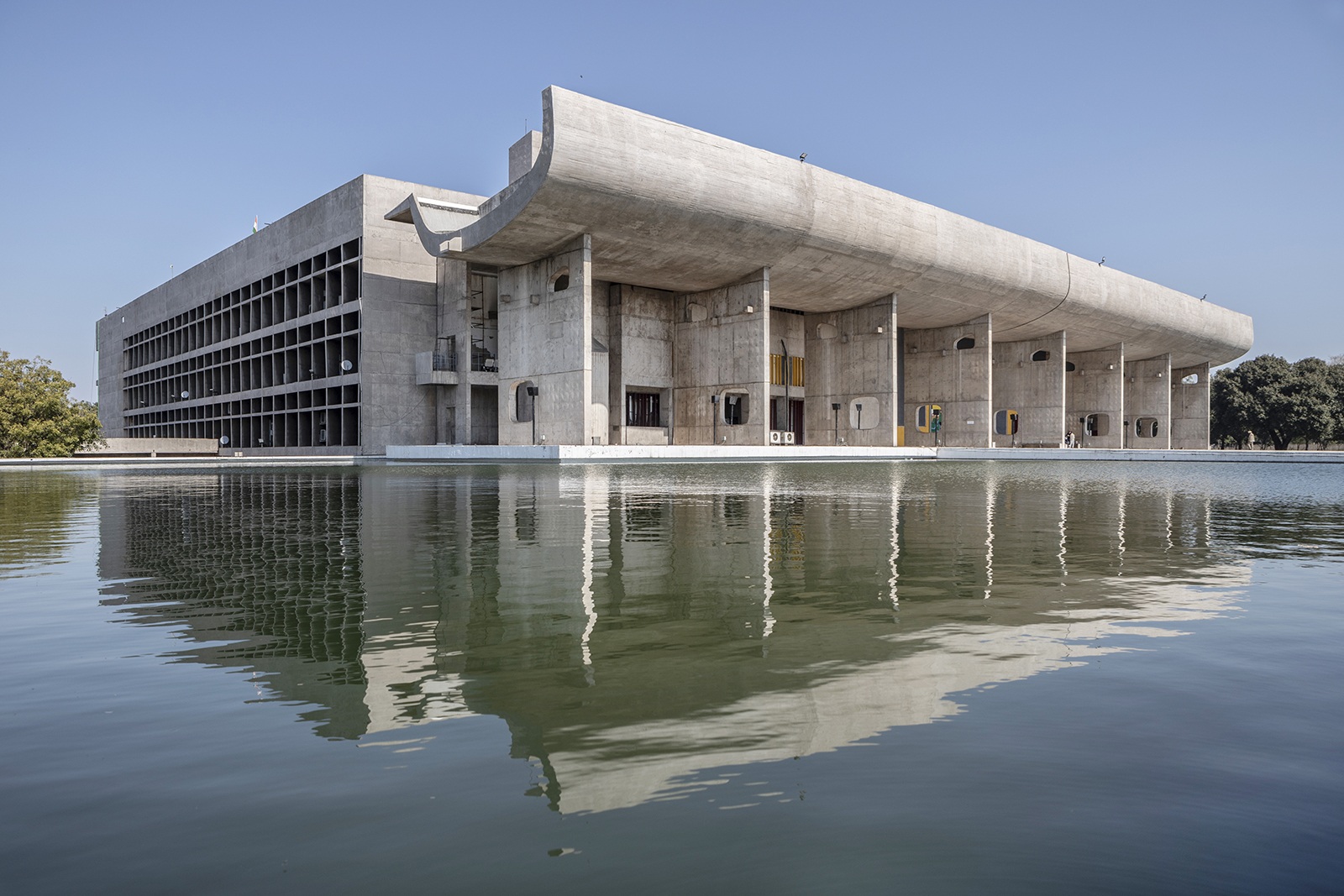 Palace of Assembly, Chandigarh, India. Image: Roberto Conte.
