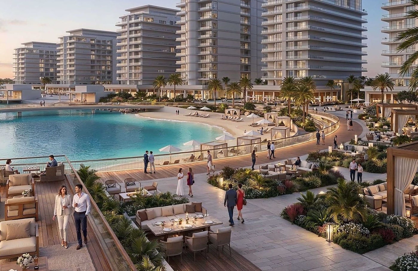Rendering of Yas Point residences. Image: brandedresi.com.