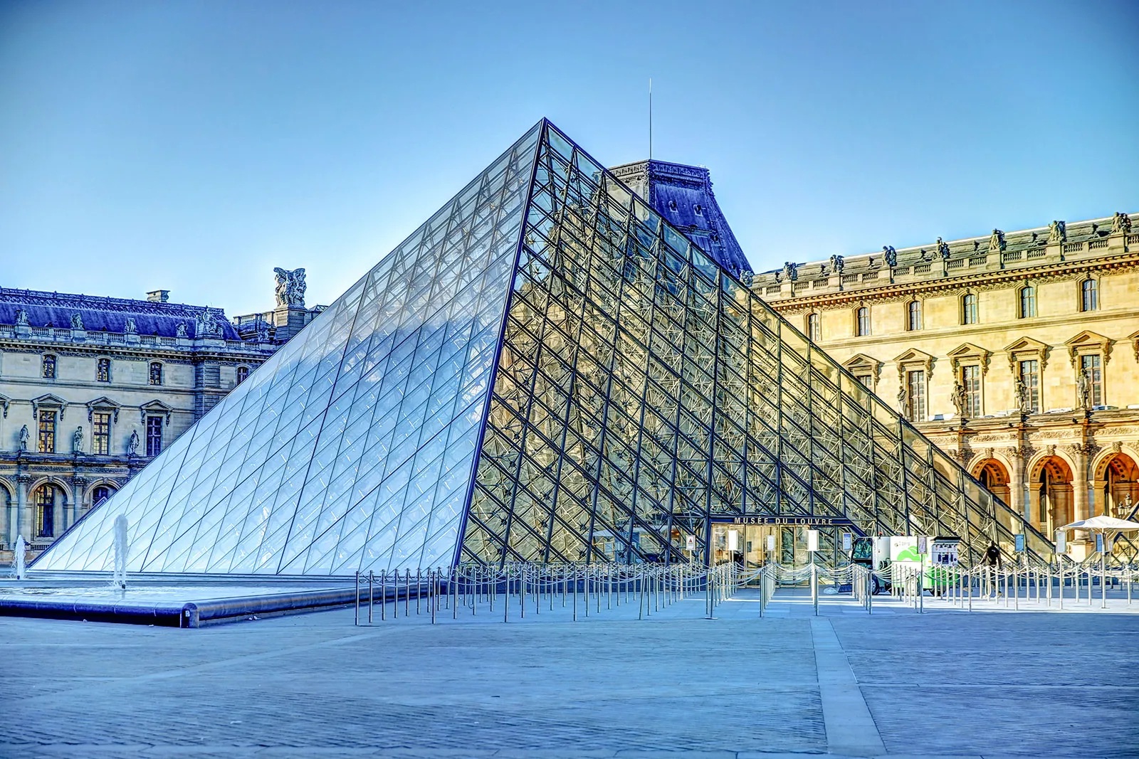 The Lourve, Paris, France. Image: britannica.com.