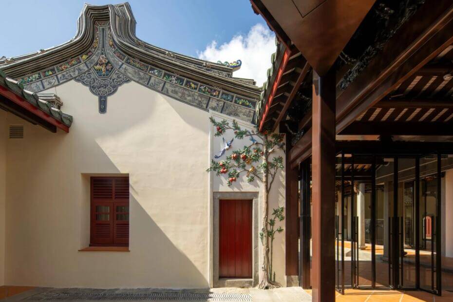 The interior courtyard of Tan Yeok Nee. Image: Darren Soh.