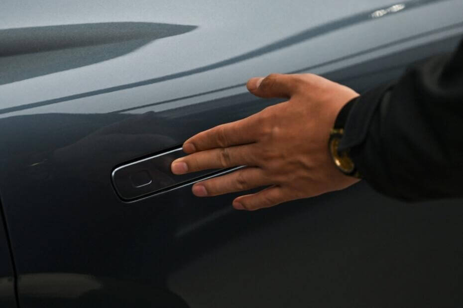 Tesla's flushed doors are being banned in some countries. Image: Malay Mail.