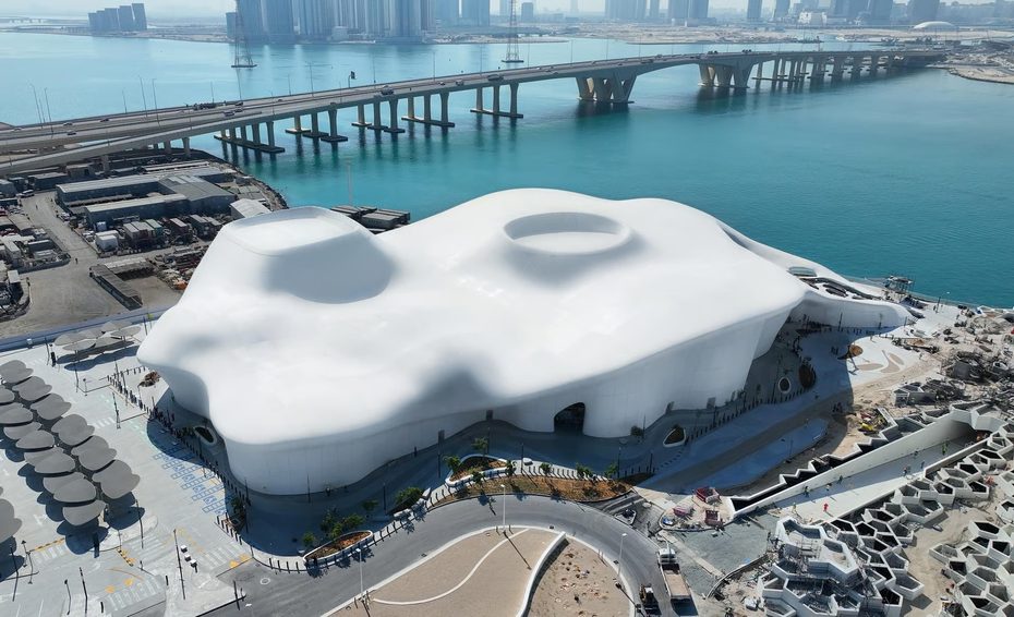 Aerial view of teamLab's Phenomena. Image: architects.team-lab.com.