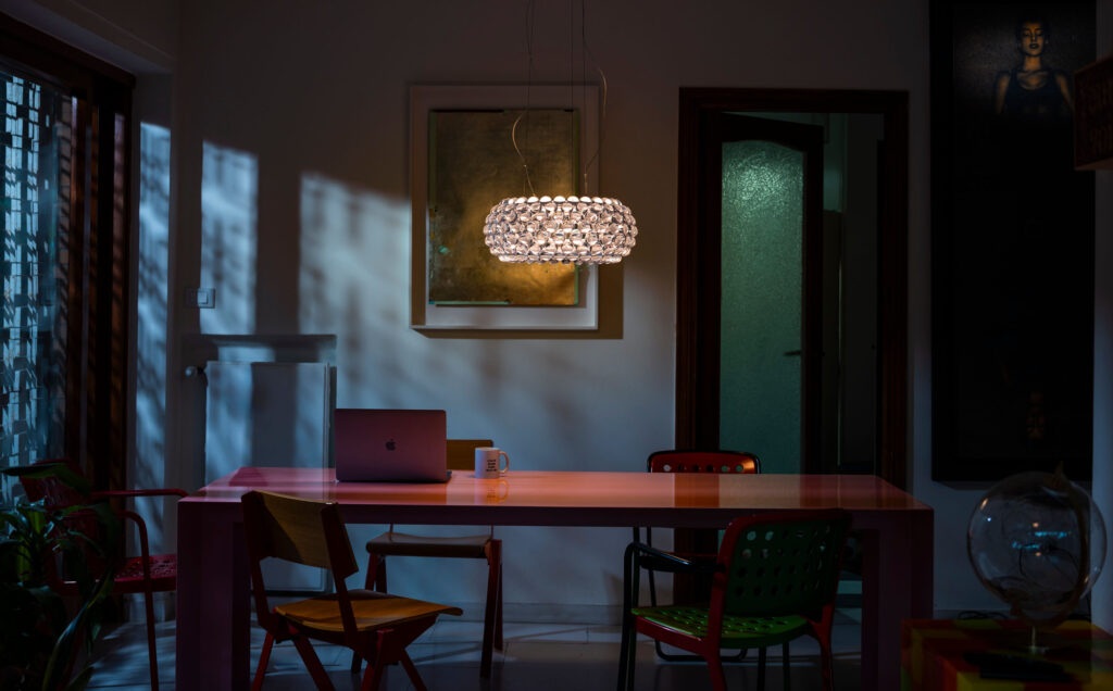 The "Caboche" pendant light for Foscarini. Image: Foscarini.