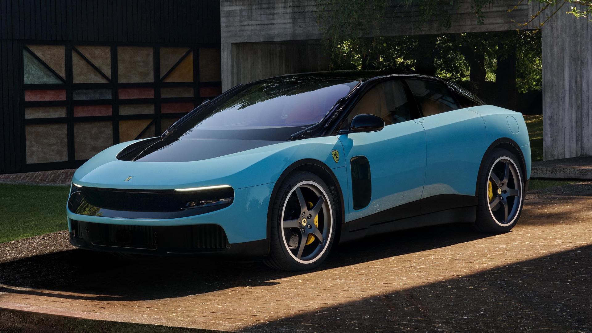 The Ferrari Luce was unveiled in Rome in May 2026. Image: lovefromarchive.com