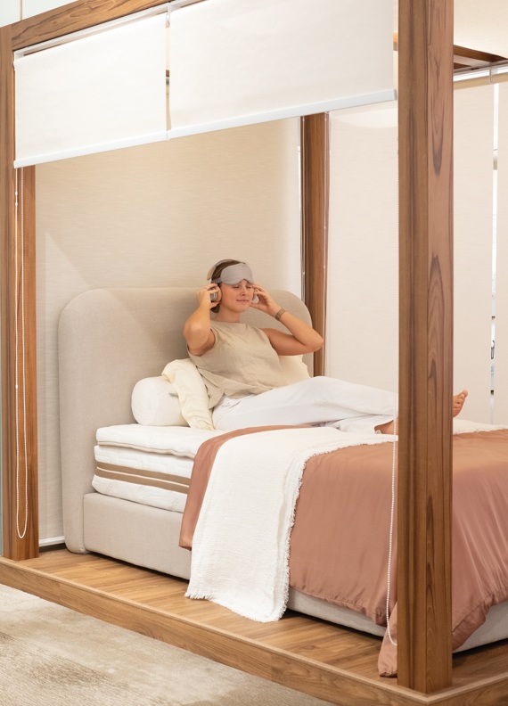Discover a wide range of bedding products at Heveya's flagship in Singapore. Image: Heveya.sg